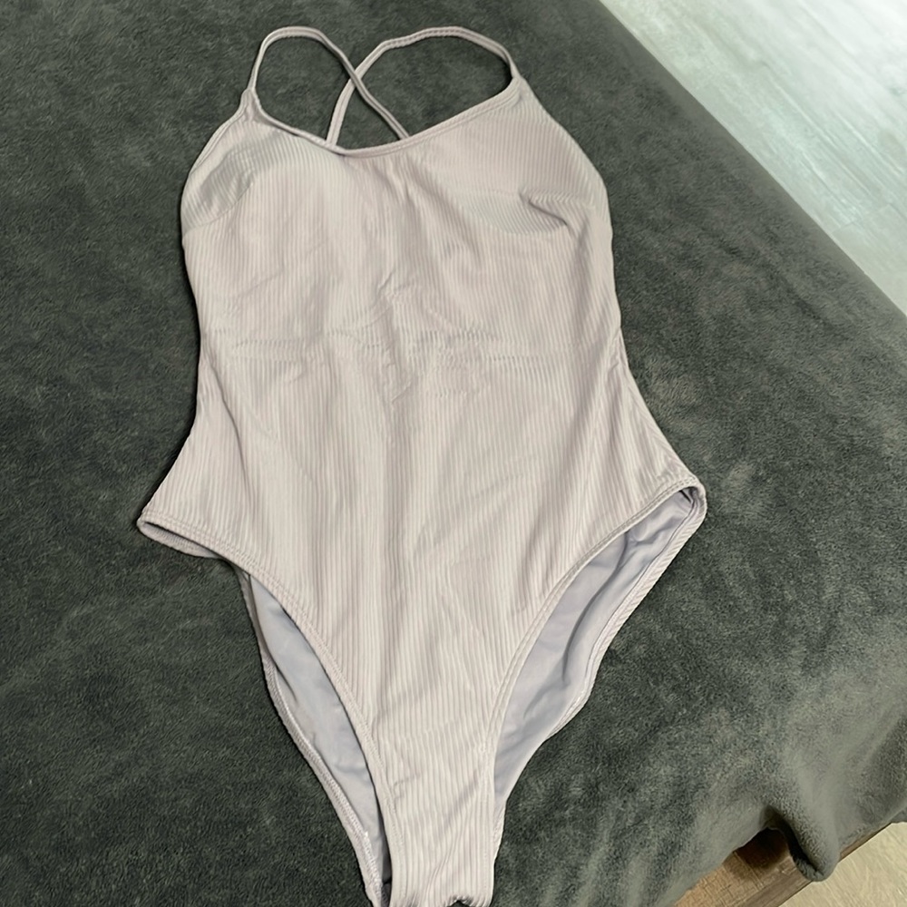 Lavender swimsuit